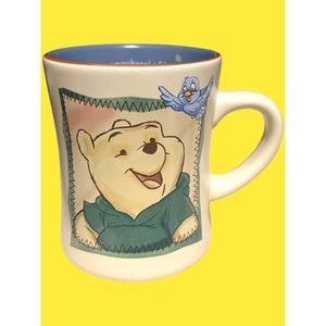 Walt Disney World Winnie The Pooh Bluebird Just a Smackerel of Honey Coffee Mug